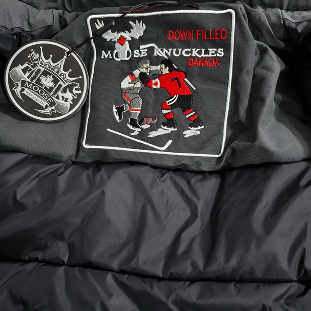 Moncler Black Hooded Down Jacket - Picture 14 of 14